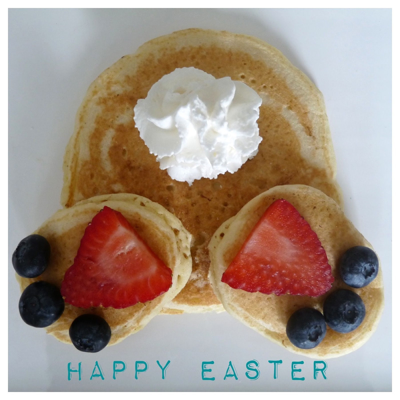 Easter Bunny Pancakes
 Easter Bunny Pancakes