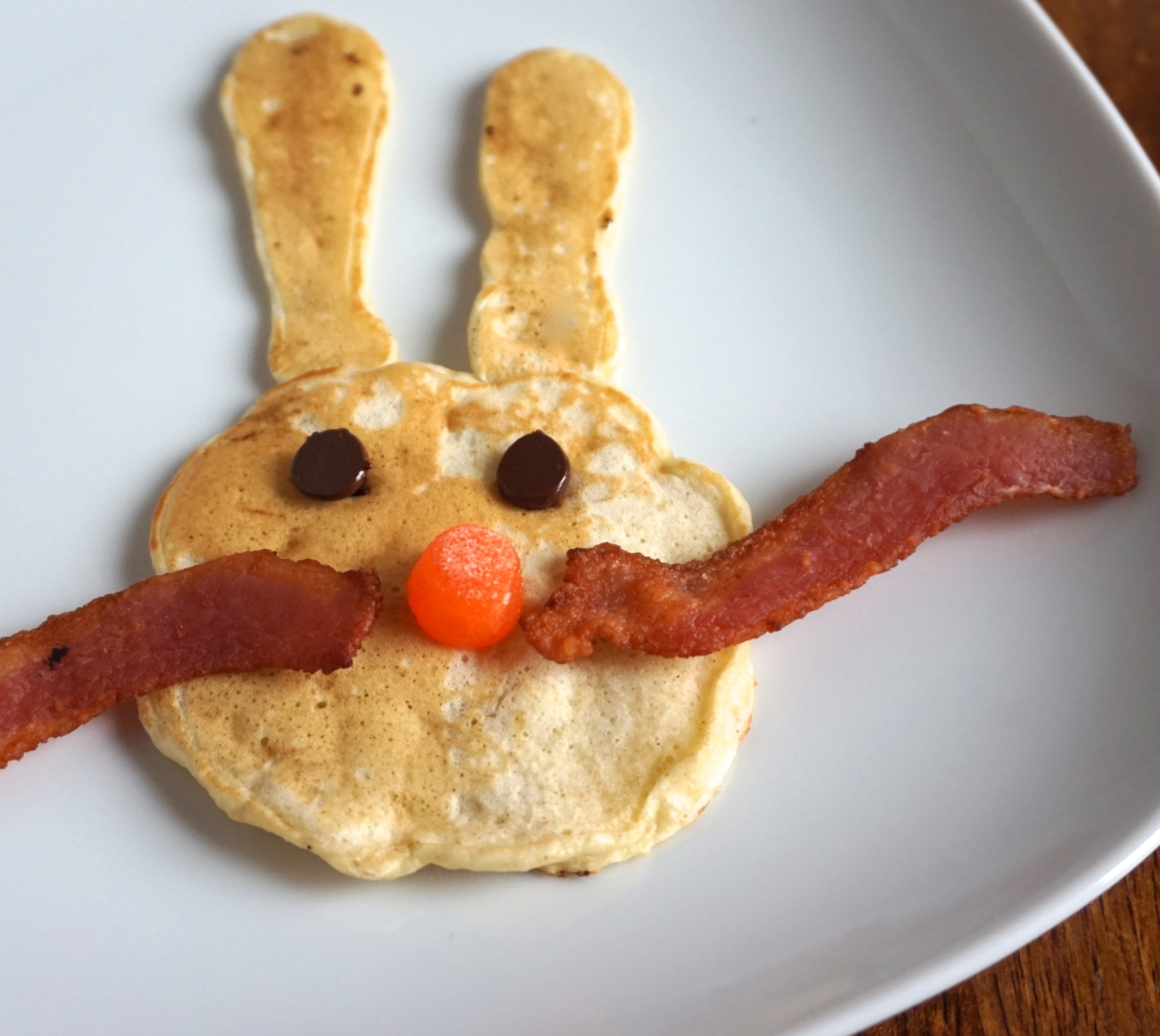 Easter Bunny Pancakes
 Easter Bunny Pancakes