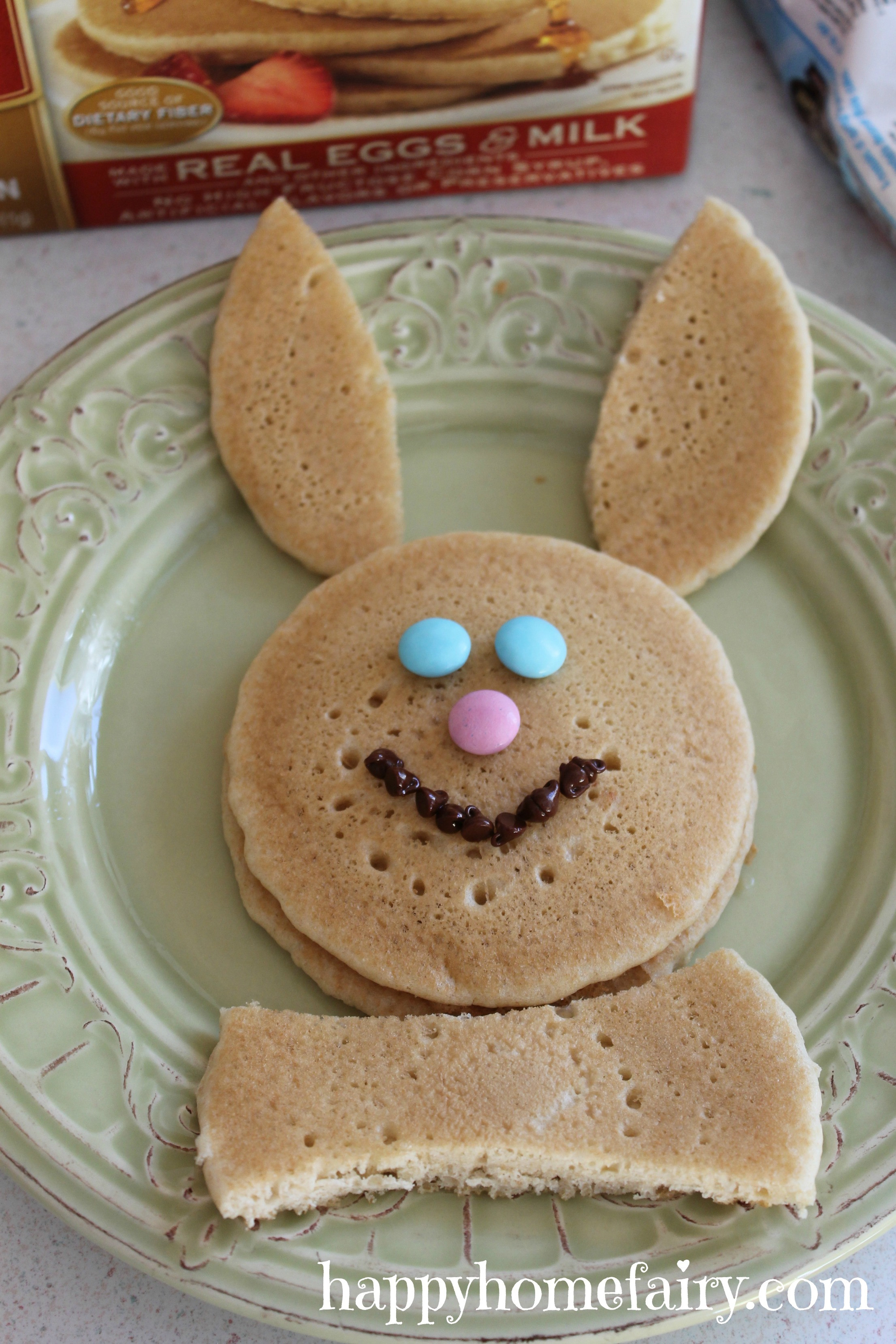 Easter Bunny Pancakes
 Easy Bunny Pancakes Happy Home Fairy