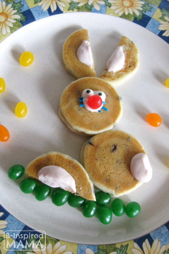 Easter Bunny Pancakes
 5 Minute Easter Bunny Pancakes Recipe for an Easter