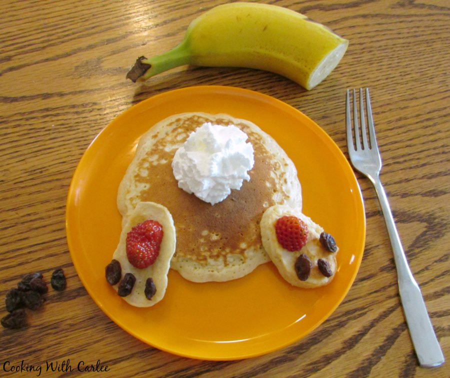 Easter Bunny Pancakes
 Cooking With Carlee Bunny Butt Pancakes for Easter and a