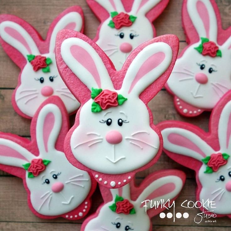 Easter Bunny Sugar Cookies
 17 Best images about Bunny Decorated Cookies And cake pops