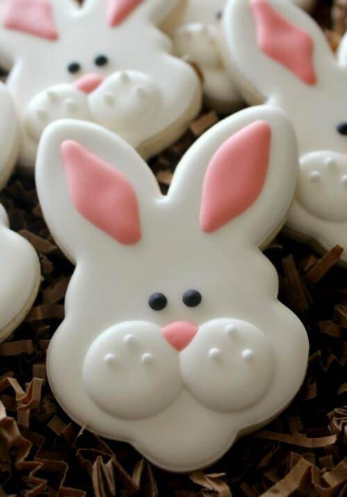 Easter Bunny Sugar Cookies
 Easter Bunny Recipes for Kids