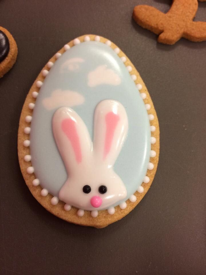 Easter Bunny Sugar Cookies
 Rabbit cookie COOKIE CRAZE Pinterest