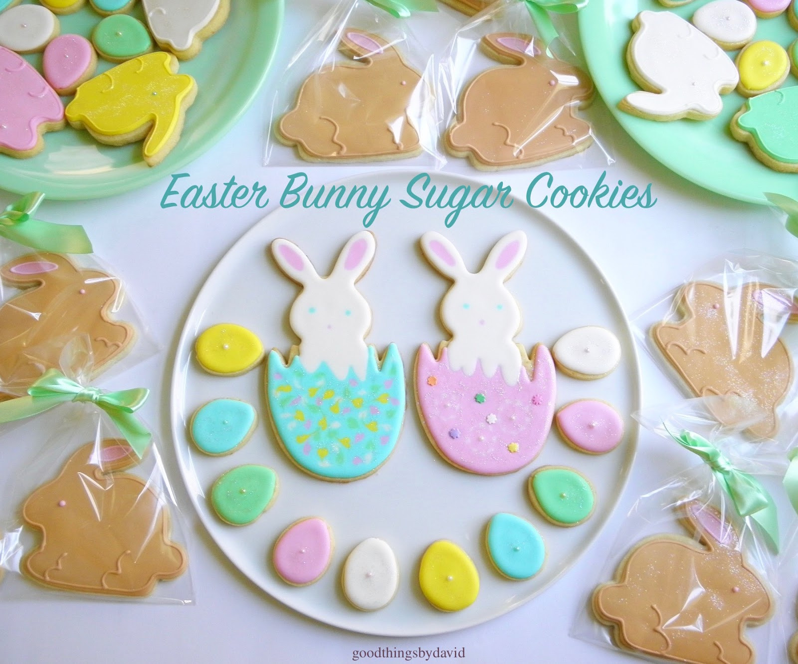 Easter Bunny Sugar Cookies
 Good Things by David Easter Bunny Sugar Cookies