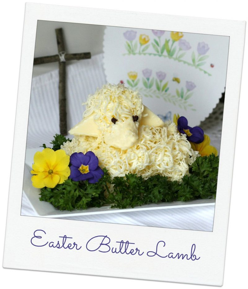 Easter Butter Lamb
 Easter Butter Lamb Grateful Prayer