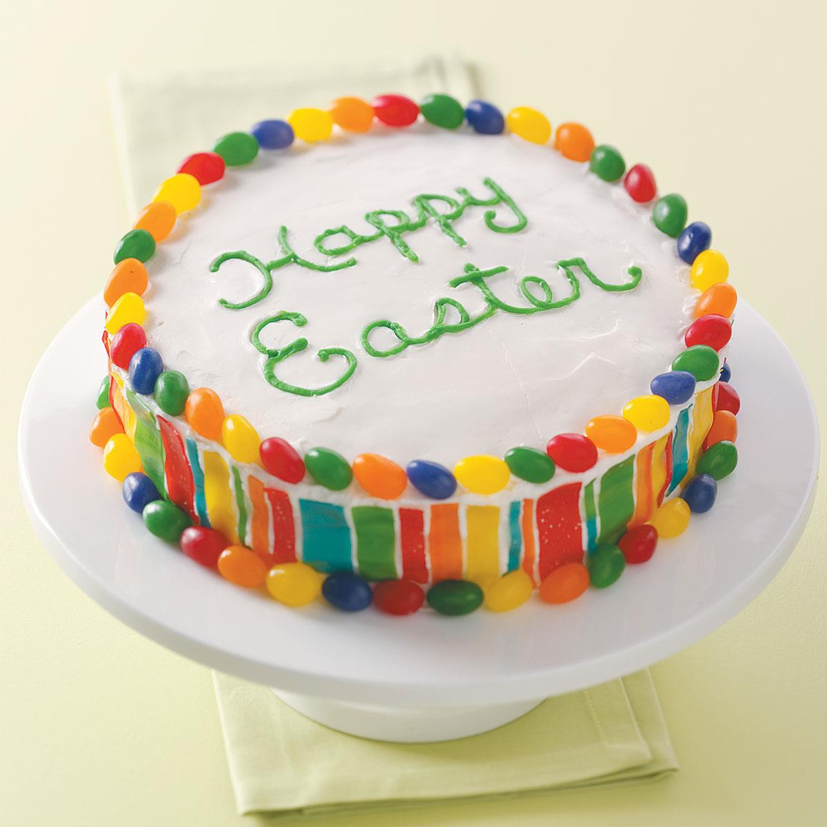 Easter Cake Recipe
 Colorful Easter Cake Recipe