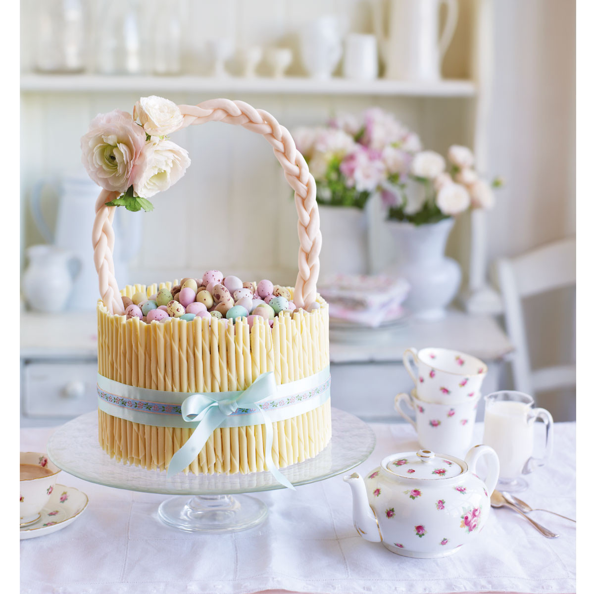 Easter Cake Recipes
 Easter basket cake carrot cake recipe Good Housekeeping