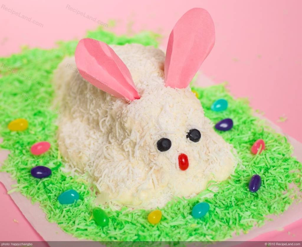 Easter Cake Recipes
 White Easter Bunny Cake Recipe