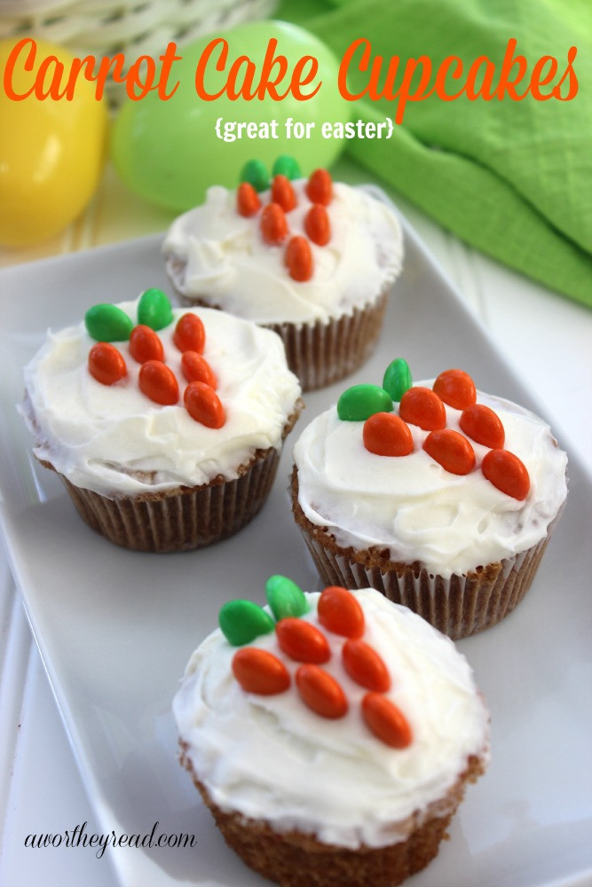 Easter Carrot Cake Cupcakes
 Easter Ideas Recipe for Carrot Cake Cupcakes