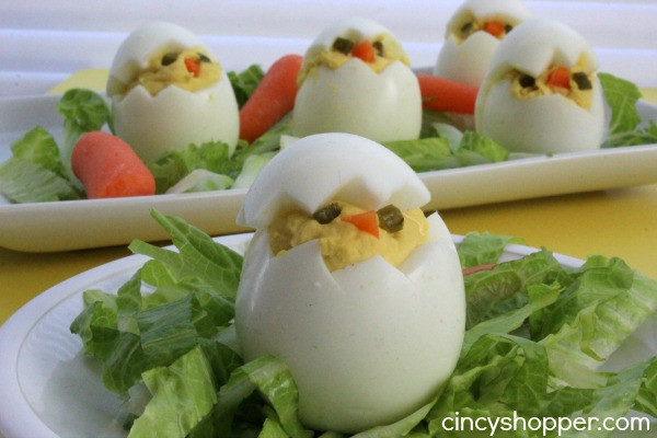 Easter Chick Deviled Eggs
 Easter Chicks Deviled Eggs CincyShopper