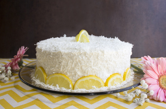 Easter Coconut Cake
 Recipe Lemon Coconut Cake