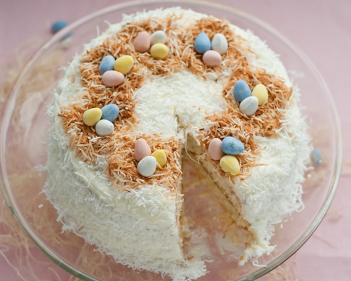 Easter Coconut Cake
 Easter Coconut Cake