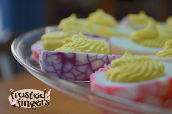 Easter Colored Deviled Eggs
 18 Plus Easy Easter Recipes and Menu Helps
