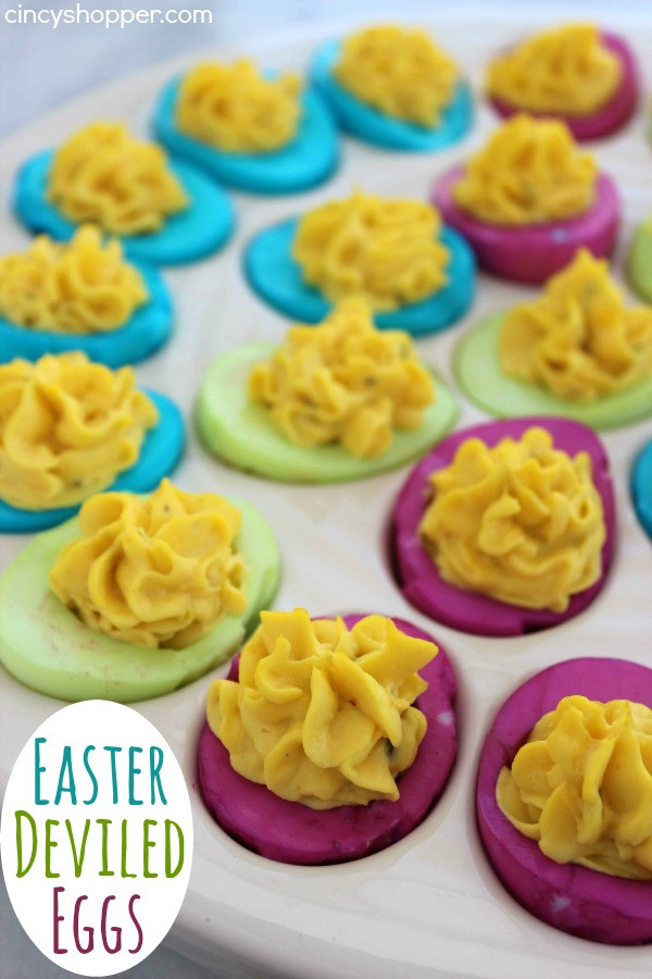 Easter Colored Deviled Eggs
 17 Delicious Last Minute Easter Recipes