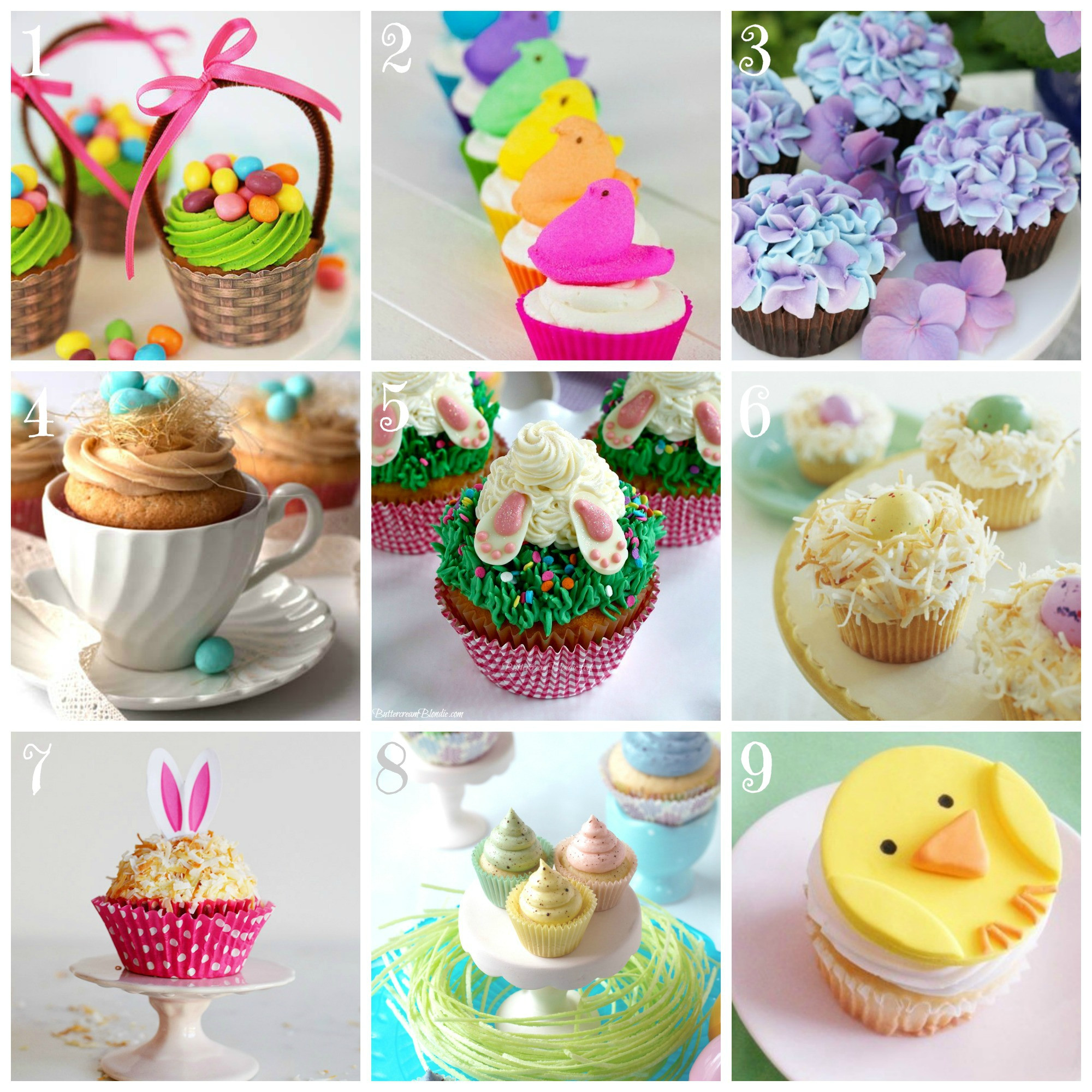 Easter Cupcakes Images
 Top 9 Easter Cupcake Recipes
