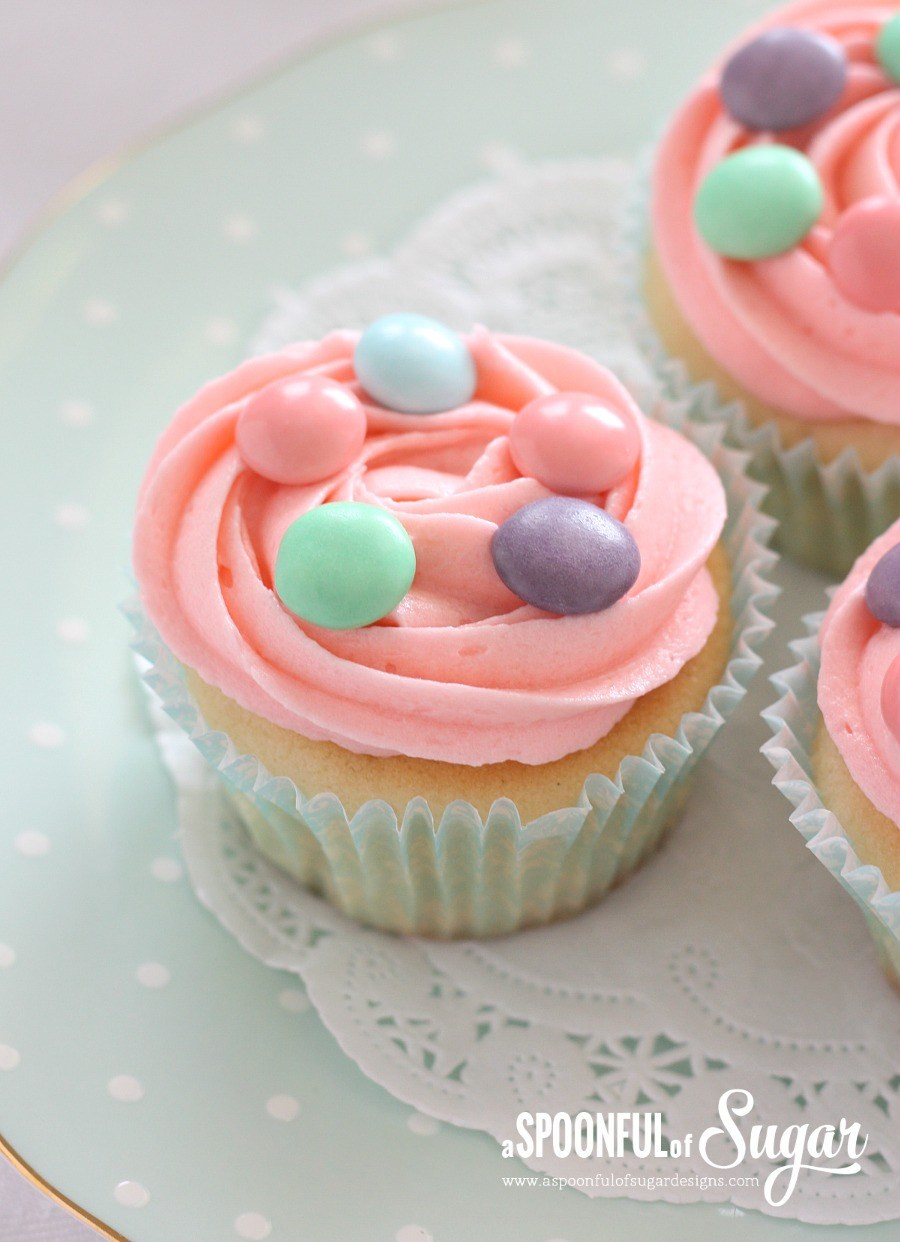 Easter Cupcakes Pinterest
 Easter Cupcakes A Spoonful of Sugar