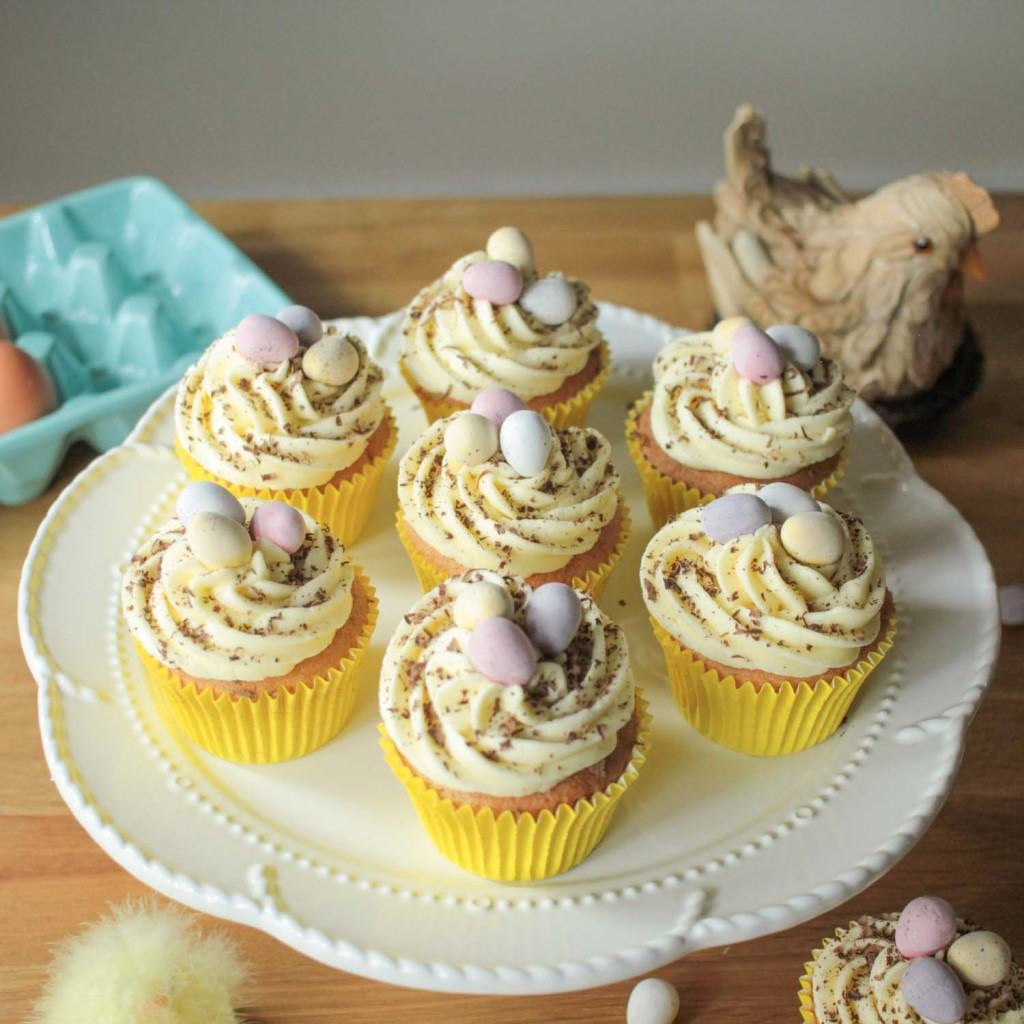 Easter Cupcakes Recipes
 Easter Surprise Mini Egg Cupcakes Recipe Globe Scoffers