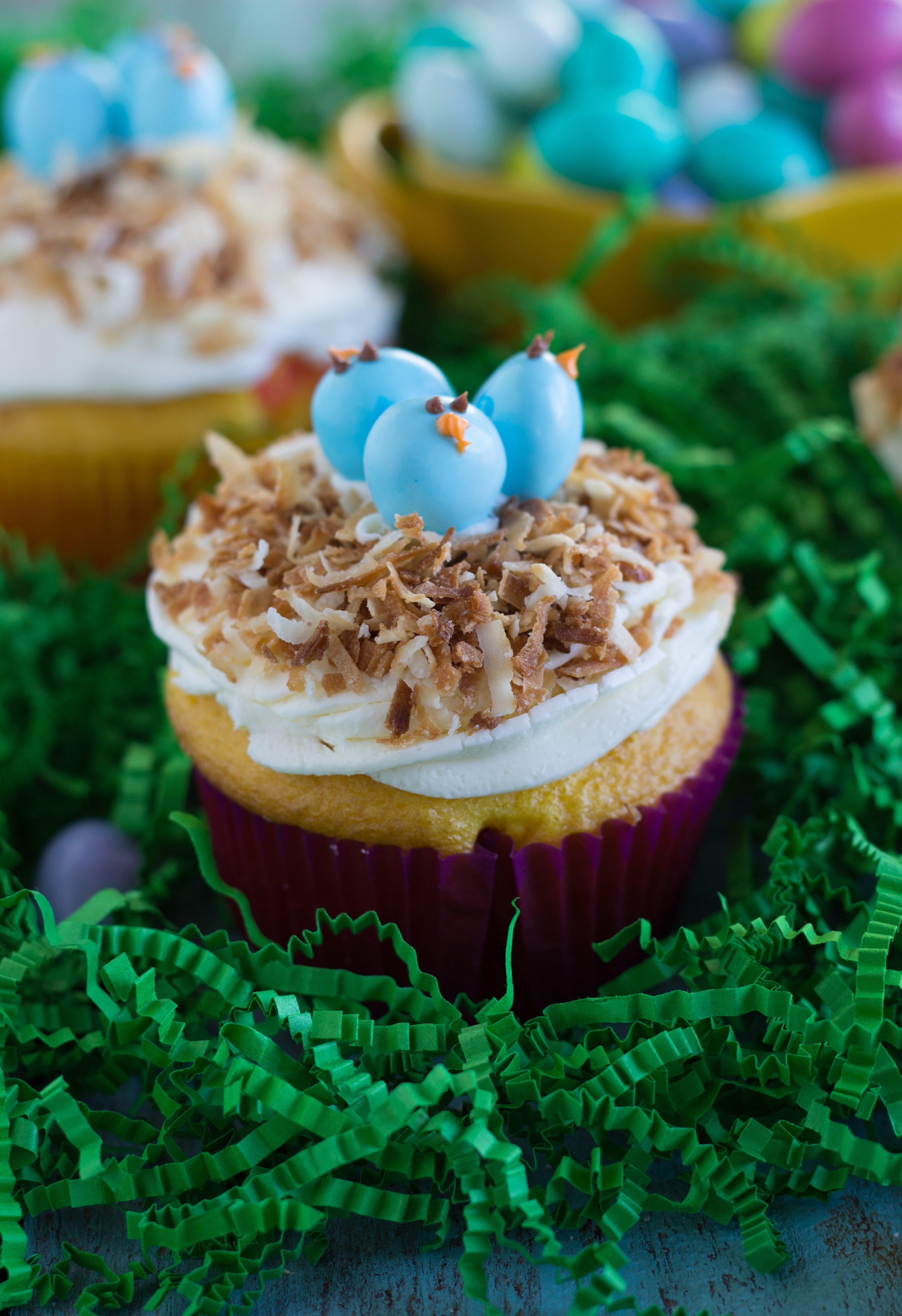 Easter Cupcakes Recipes
 Easy Bird s Nest Cupcakes Chelsea s Messy Apron