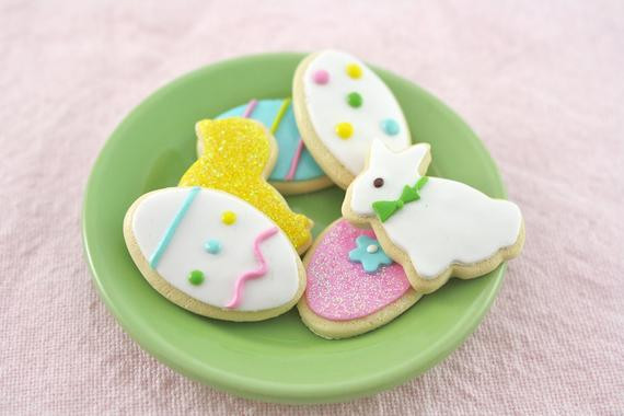 Easter Cut Out Cookies
 Easter Sugar Cookie Cut Outs Food for American Girl by