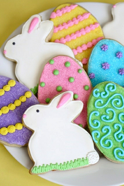 Easter Decorated Sugar Cookies
 Sugar Cookies Revisited Everyday Annie