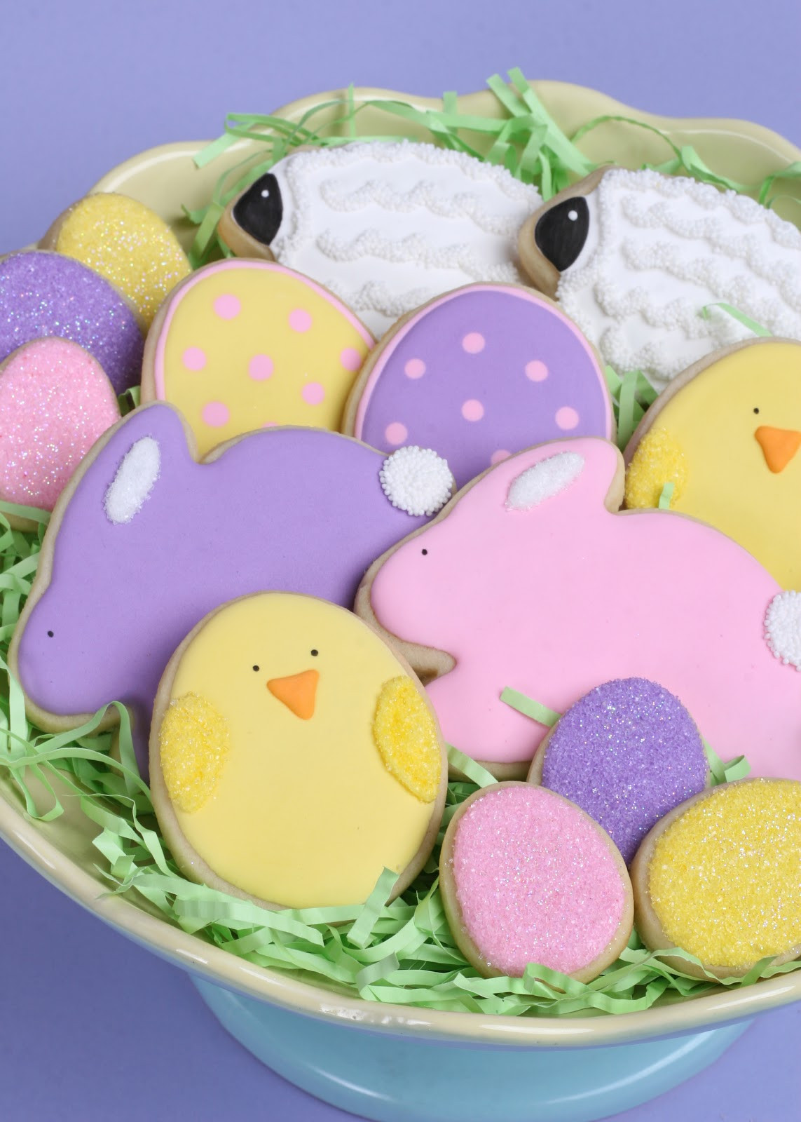 Easter Decorated Sugar Cookies
 Cute Easter Cookies How to – Glorious Treats