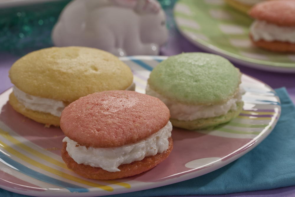 Easter Dessert Recipe
 Easter Egg Cream Sandwiches