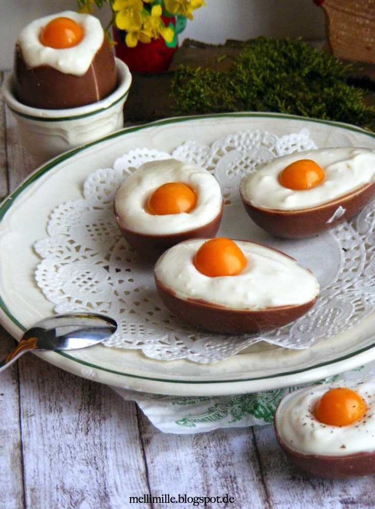 Easter Desserts 2019
 Süße Ostereier mit Kokoscreme