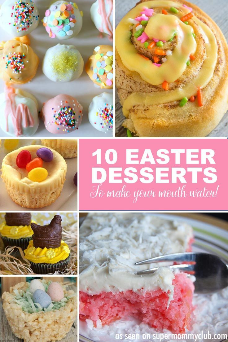 Easter Desserts Easy
 Easy Easter Dessert Recipes ALMOST too Good to Eat