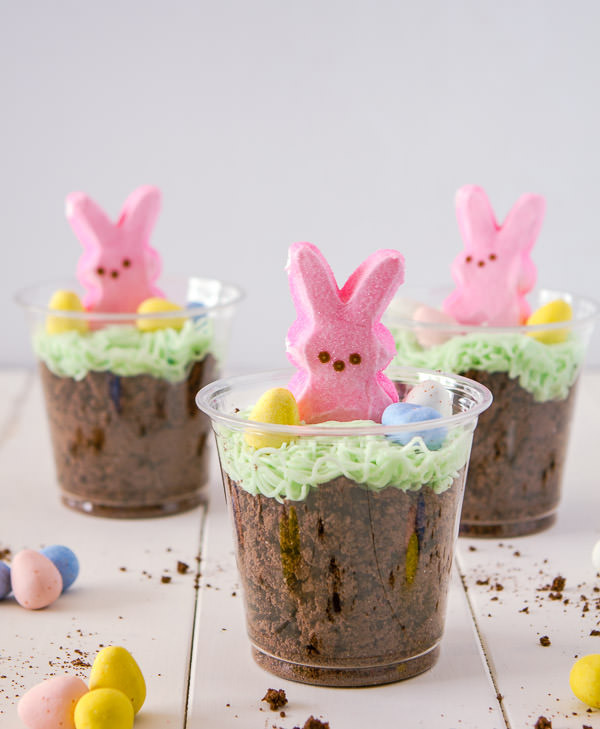 Easter Desserts For Kids
 Bunny Dirt Cups Dessertweek