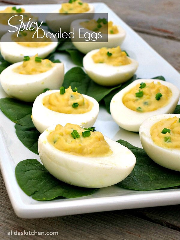Easter Deviled Eggs
 easter spicy deviled eggs