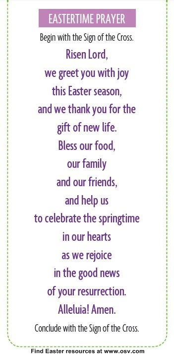 Easter Dinner Blessing
 25 best ideas about Dinner prayer on Pinterest