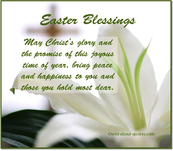 Easter Dinner Blessing
 Easter Sunday Blessings Quotes QuotesGram