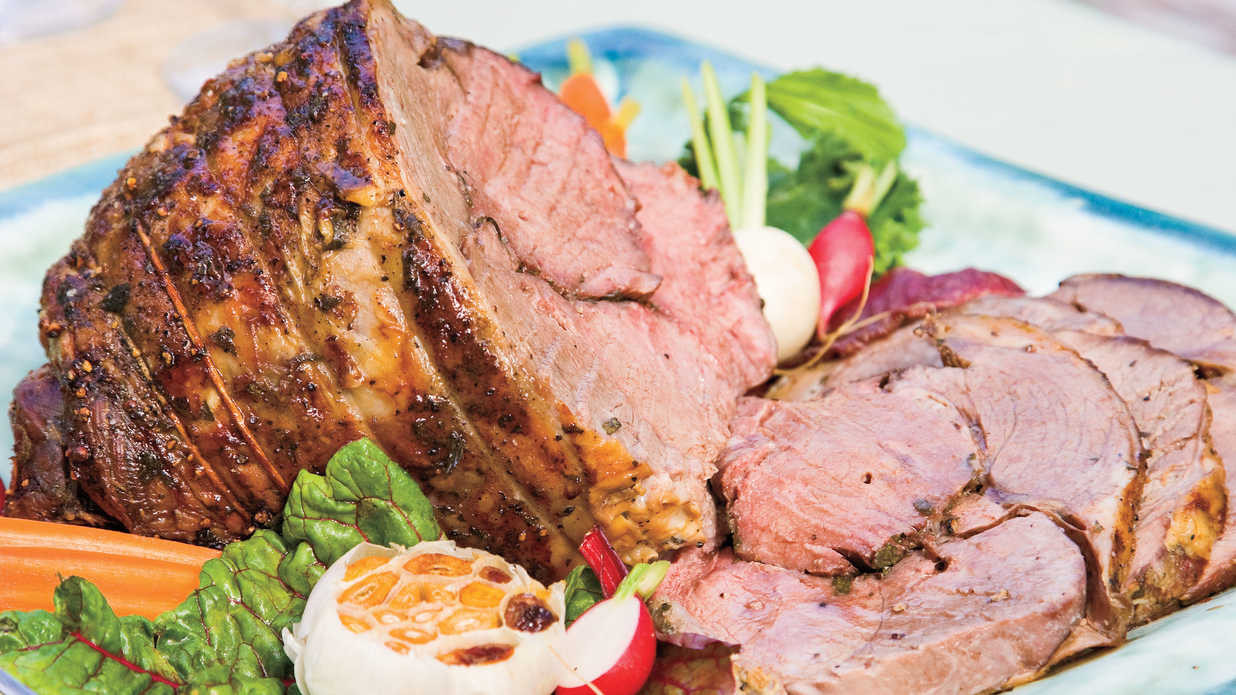 Easter Dinner Delivery
 Roasted Lamb Cat Cora’s Greek Easter Recipe Ideas