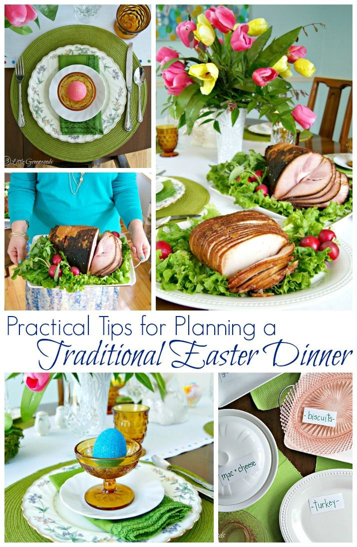 Easter Dinner For 2
 Planning a Traditional Easter Dinner