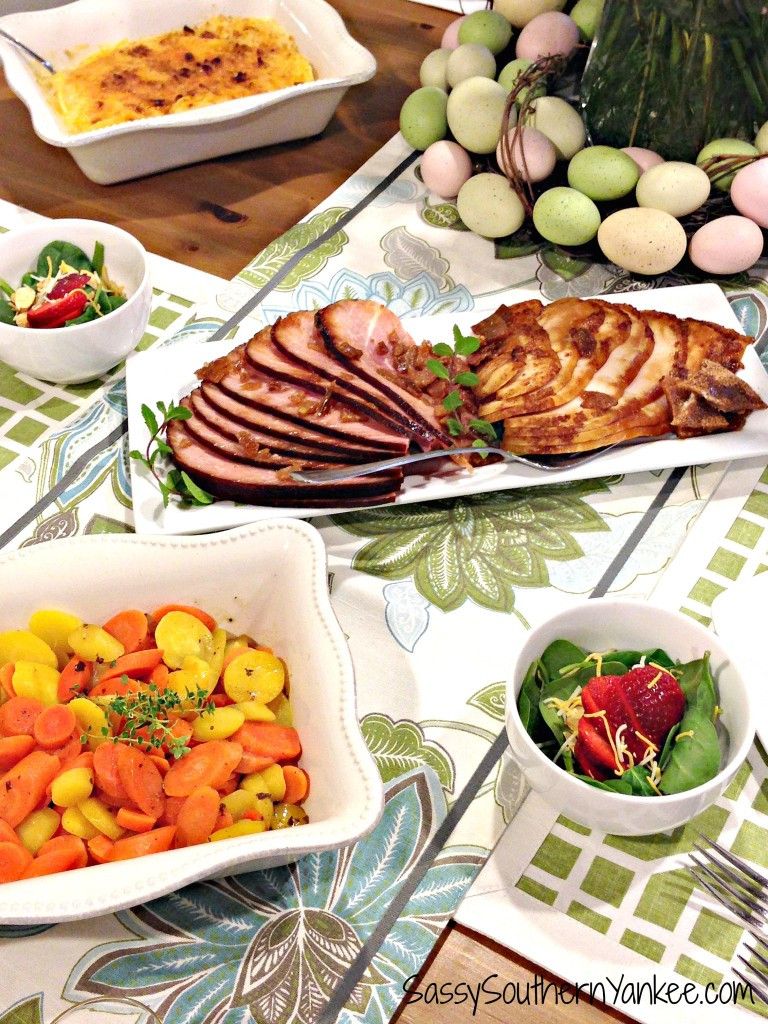 Easter Dinner Ideas.No Ham
 Delicious and Easy Easter Dinner with HoneyBaked Ham