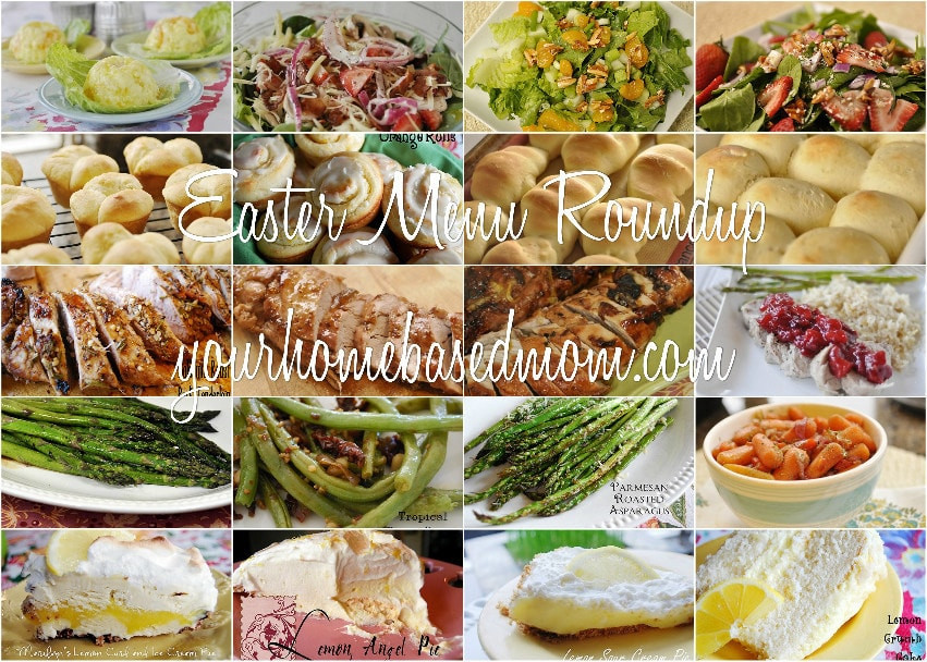 Easter Dinner Ideas
 Easter Menu Roundup