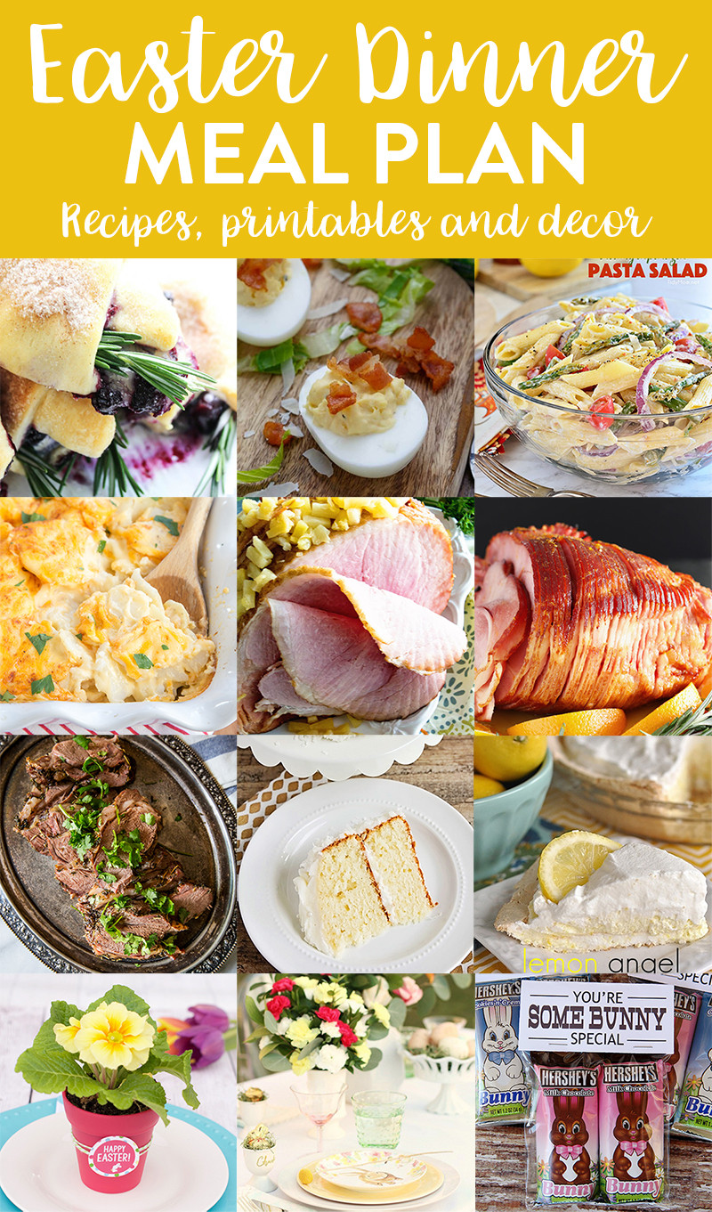 Easter Dinner Meal Ideas
 Easter Dinner Menu and Meal Plan we ve done the work for