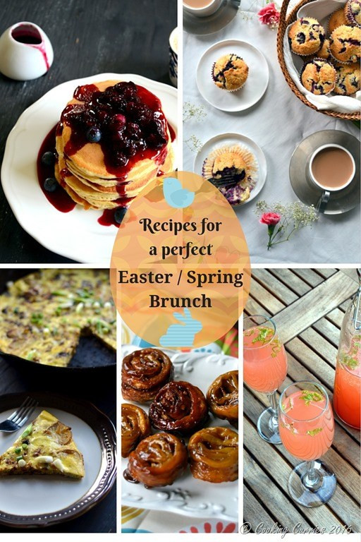 Easter Dinner Menu For A Crowd
 Recipes for a Perfect Easter Spring Brunch Cooking Curries