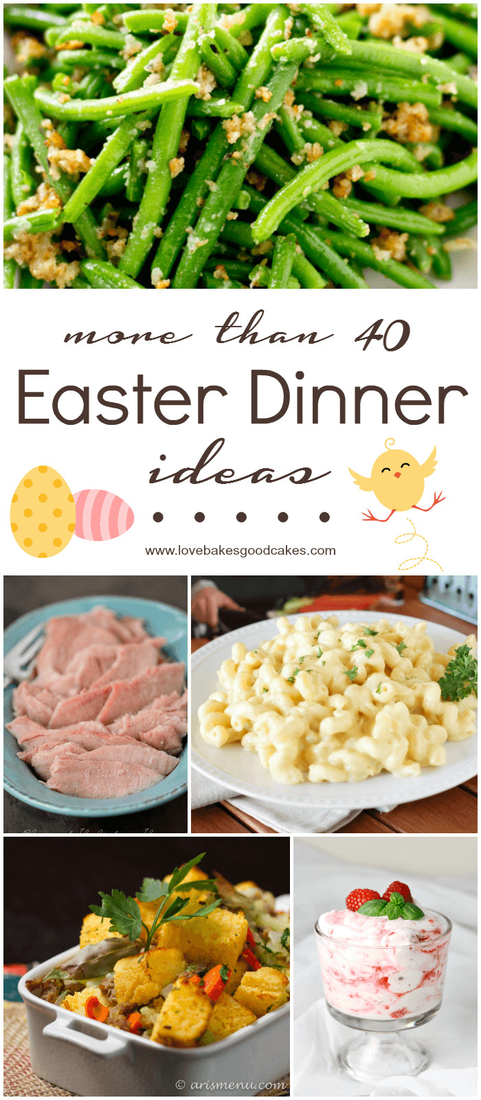 Easter Dinner Menu Ideas And Recipes
 More than 40 Easter Dinner Ideas