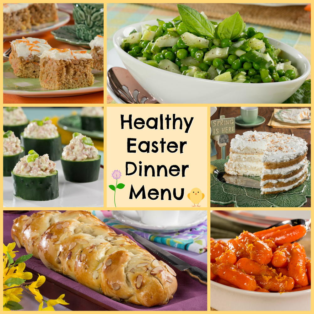 Easter Dinner Menus And Recipes
 12 Recipes for a Healthy Easter Dinner Menu