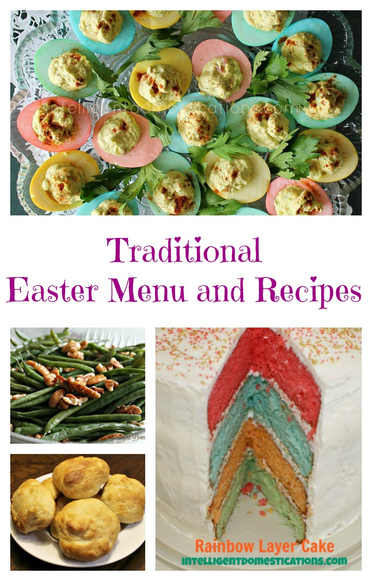 Easter Dinner Menus And Recipes
 Easter Menu and Recipes