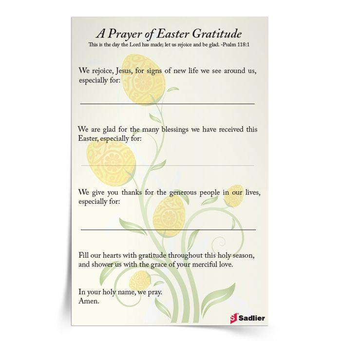 Easter Dinner Prayer Family
 17 Best images about Catholic Easter on Pinterest