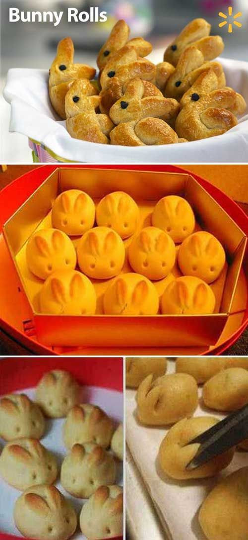 Easter Dinner Rolls
 25 best ideas about Bunny rolls on Pinterest