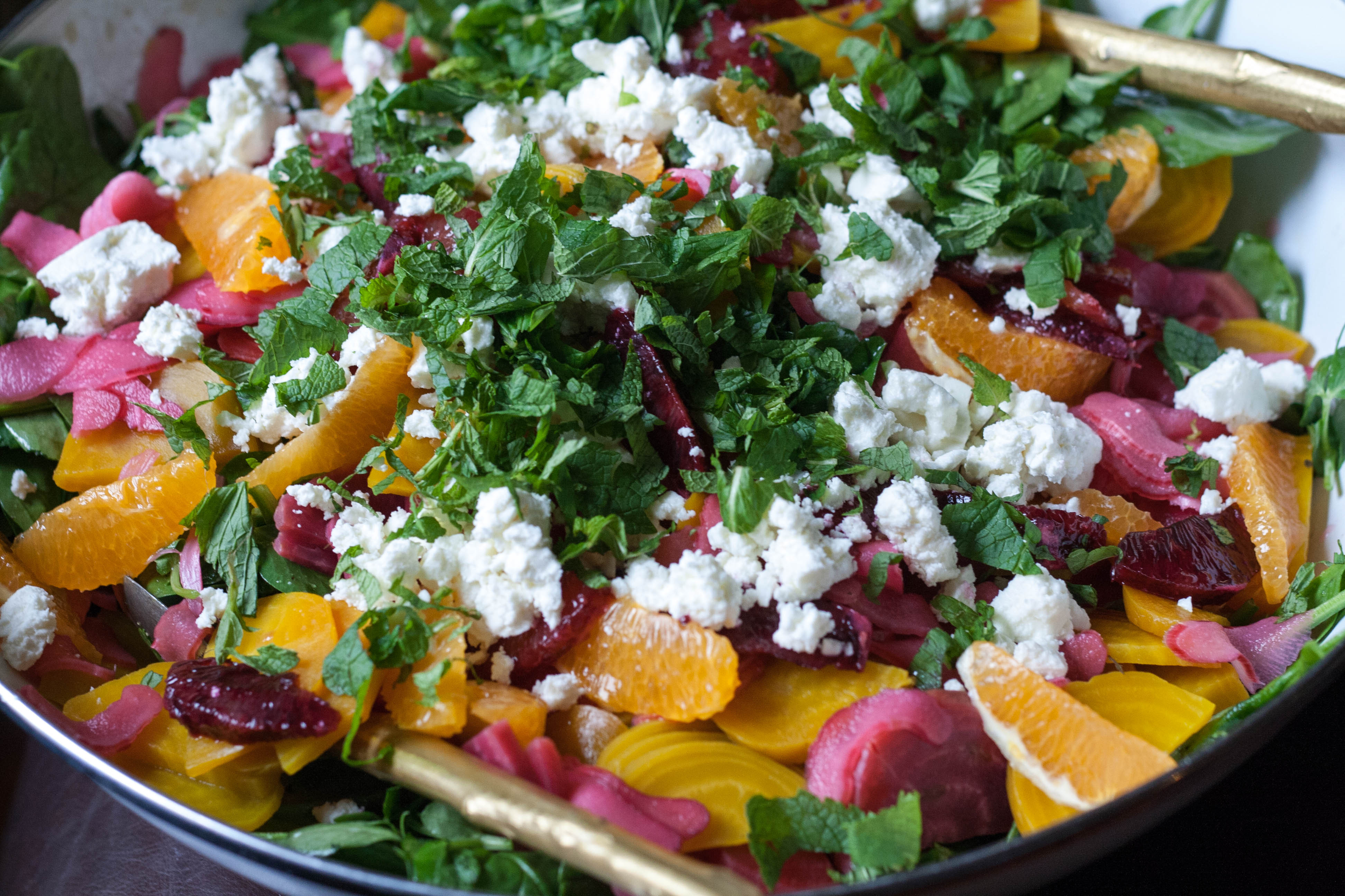 Easter Dinner Salads
 Easter Egg Beet and Citrus Salad