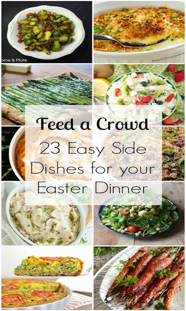 Easter Dinner Sides
 23 Easy Side Dishes – Edible Crafts