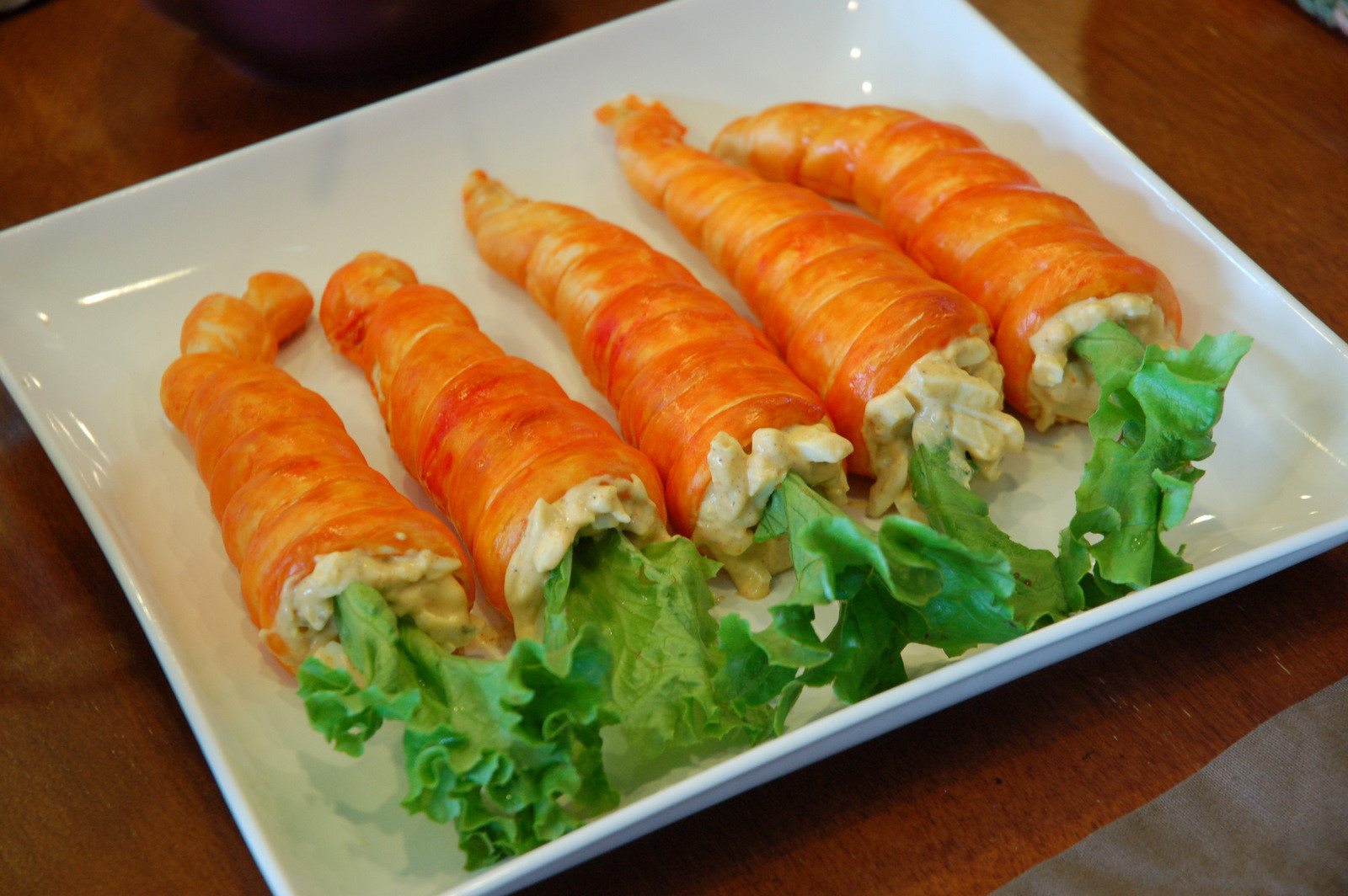 Easter Dinner Suggestions
 restlessrisa Easter Dinner Carrot Rolls & Resurrection Rolls