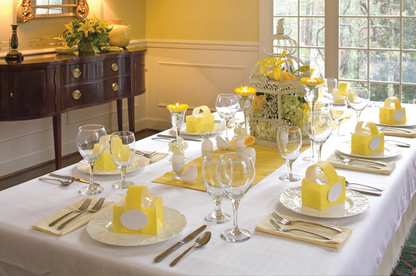 Easter Dinner Table Decorations 20 Best Simple Easter Place Setting Ideas