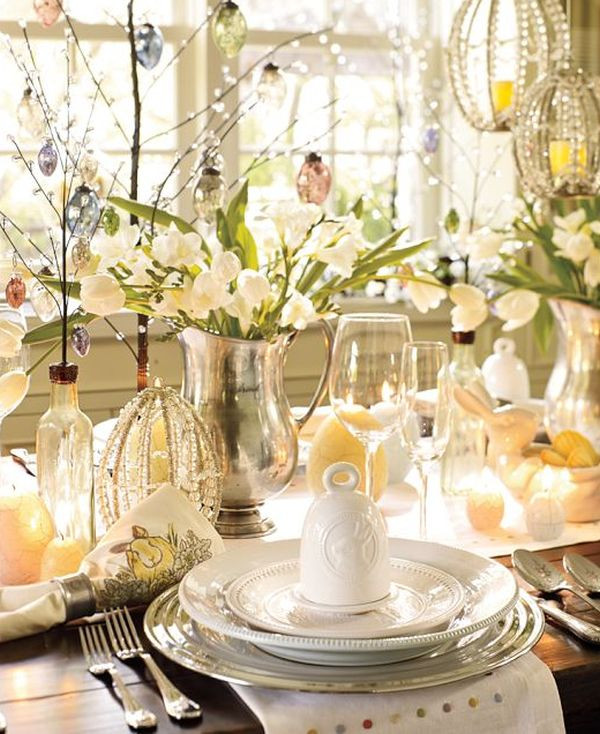 Easter Dinner Table Decorations
 Bunnies and Chickens and Eggs Oh My 20 Ways to Prepare