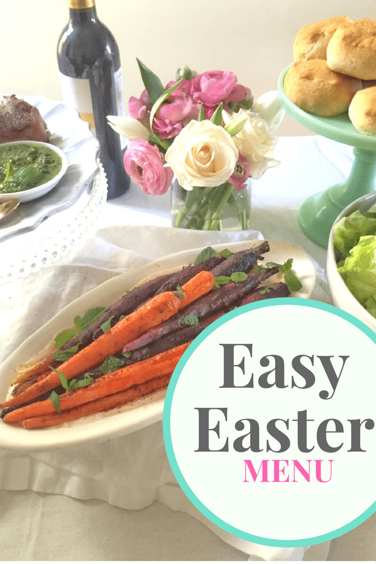 Easter Dinners Menu
 Easy Easter Menu